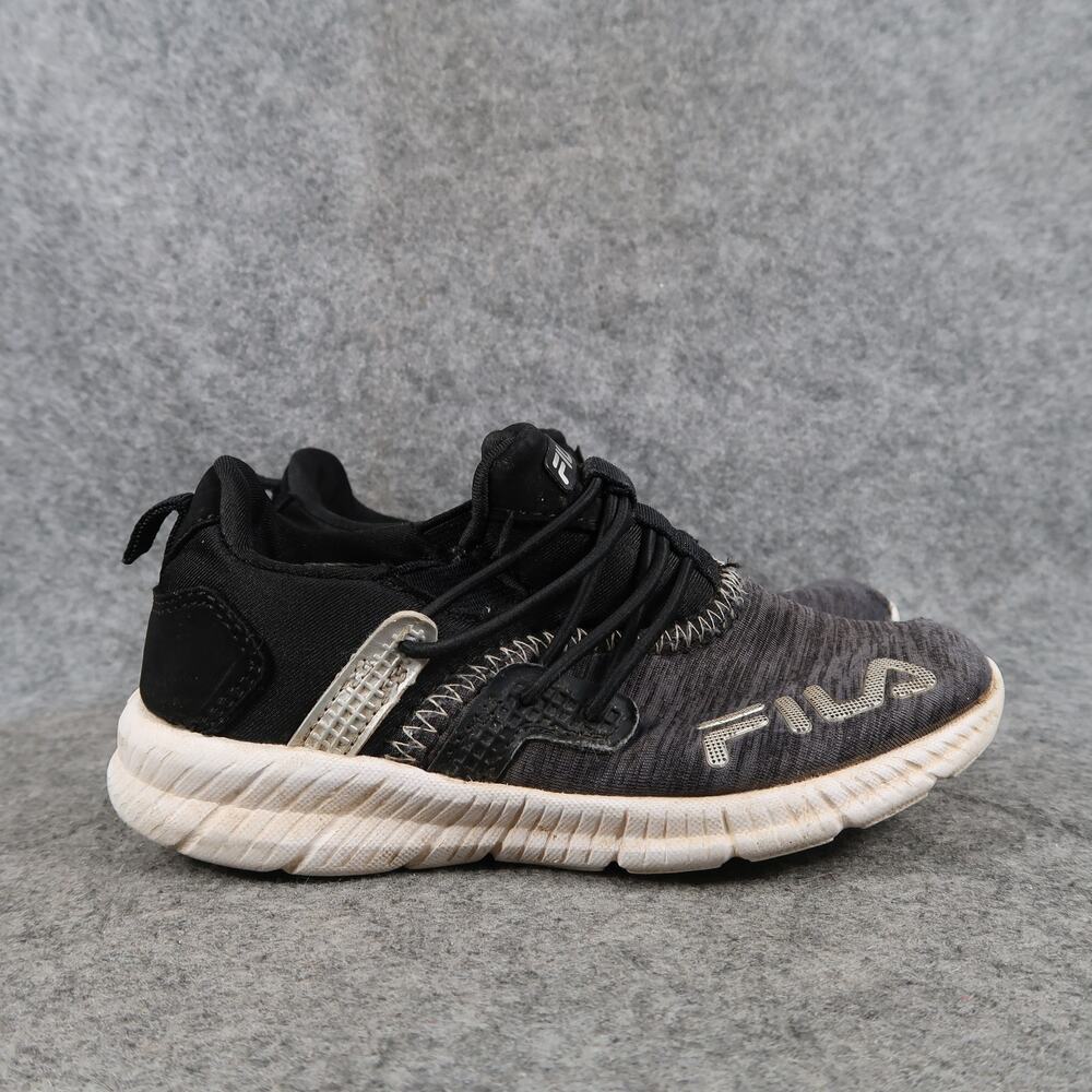 Fila Shoes Kids 11 Athletic Trainers Slip On Active Sneakers Run Youth Boy Girl